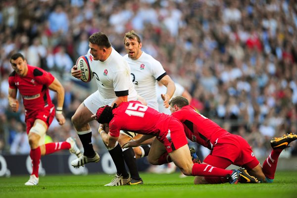 David Wilson England v Wales Twickenham Six Nations 2014