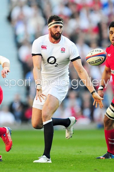 Tom Wood England v Wales Six Nations Twickenham 2014