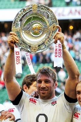 Chris Robshaw England Captain 6 Nations Triple Crown 2014