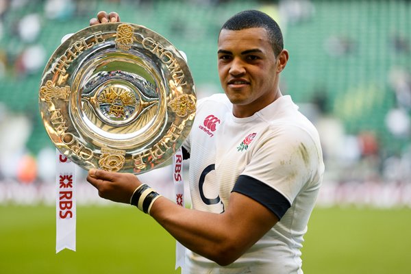 Luther Burrell England Triple Crown Twickenham 2014