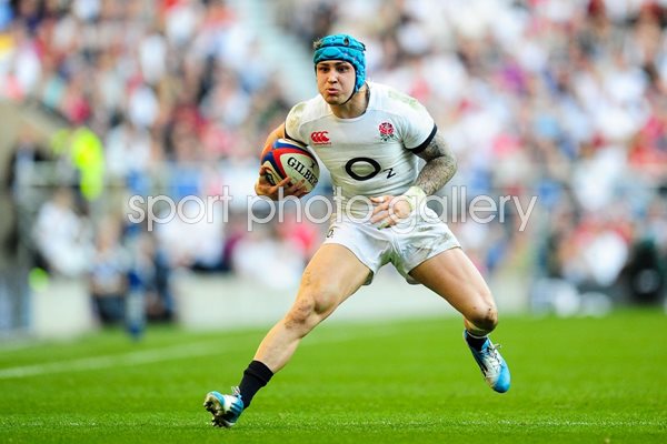 Jack Nowell England v Wales Twickenham 6 Nations 2014