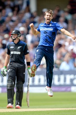 Mark Wood England v New Zealand 4th ODI Trent Bridge 2015