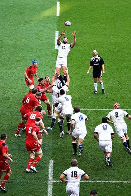 Tom Wood England v Wales Six Nations Twickenham 2014