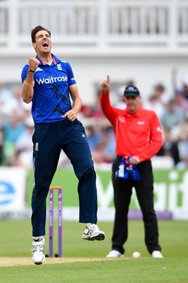 Steven Finn England v New Zealand 4th ODI Trent Bridge 2015