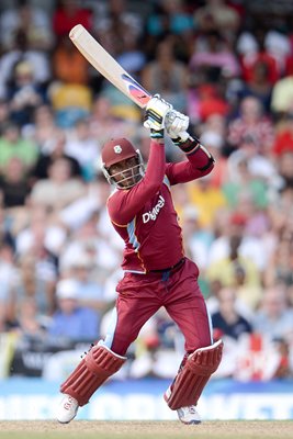 Marlon Smauels West Indies v England Barbados 2014