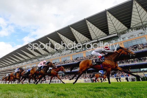 Frankie Dettori riding Osaila 2015