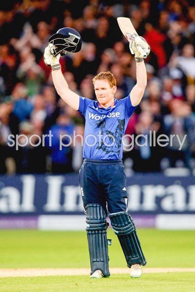 Eoin Morgan England v New Zealand Trent Bridge 2015