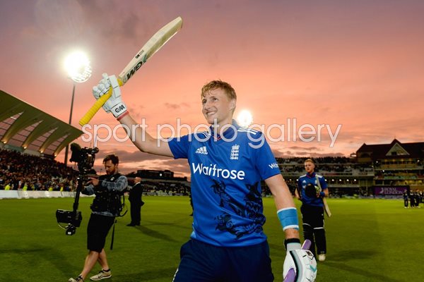 Joe Root England v New Zealand ODI Edgbaston 2015