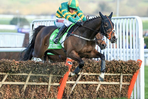 Barry Geraghty & Jezki win Champion Hurdle Cheltenham 2014