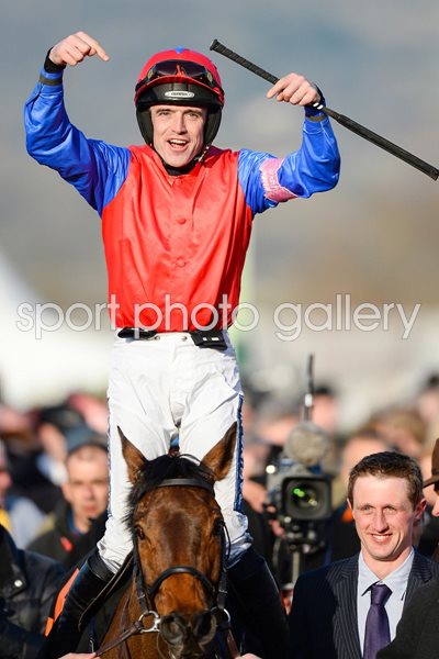 Ruby Walsh & Quevega Mares' Hurdle Cheltenham 2014