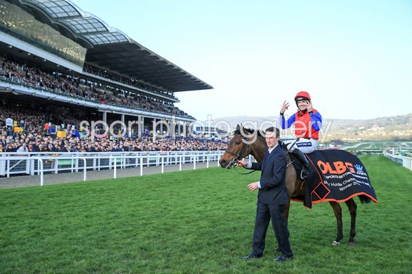 Ruby Walsh & Quevega 6th Mares' Hurdle Cheltenham 2014