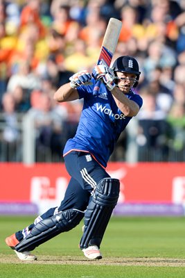 David Willey England v New Zealand ODI 2015