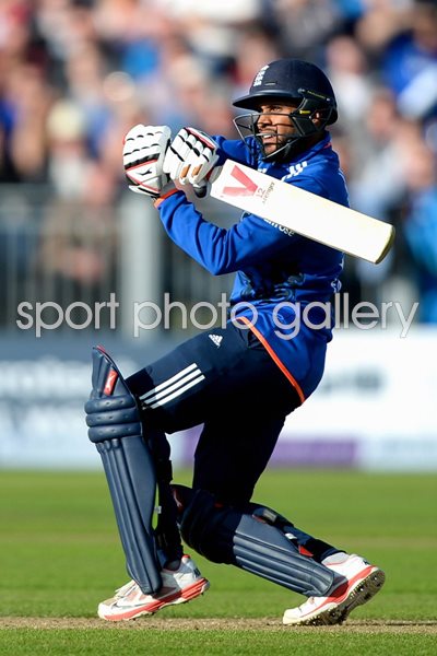 Adil Rashid England v New Zealand Durham ODI 2015 
