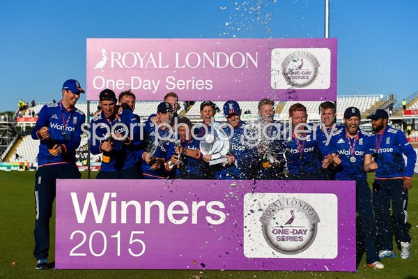 2015 England ODI Series winners v New Zealand 