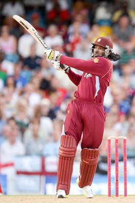 Chris Gayle West Indies v England T20 Barbados 2014