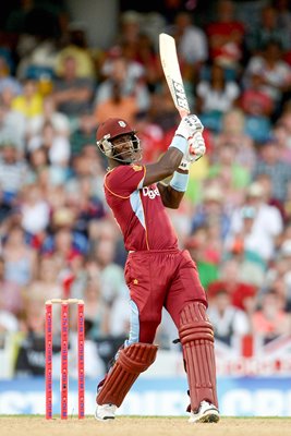 Darren Sammy West Indies v England Barbados 2014