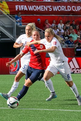Laura Bassett England v Norway 2015