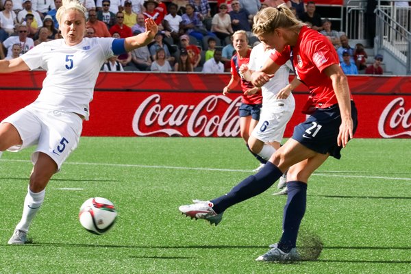 Ada Hegerberg Norway v England 2015