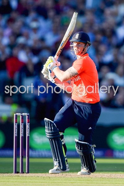 Ben Stokes England v New Zealand T20 Old Trafford 2015