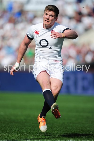 Owen Farrell England v Italy Rome Six Nations 2014