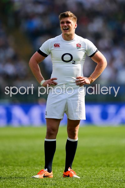 Owen Farrell England v Italy Rome Six Nations 2014
