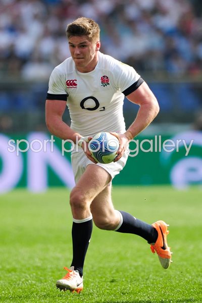 Owen Farrell England v Italy Rome Six Nations 2014