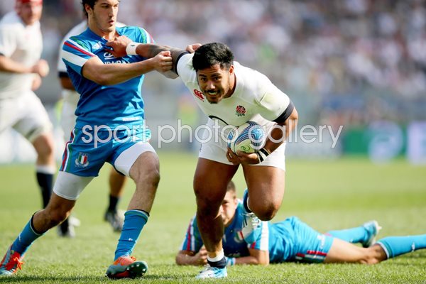 Manu Tuilagi England v Italy Six Nations Rome 2014