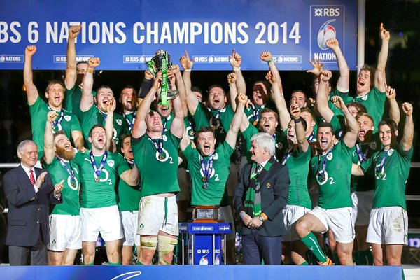 2014 Ireland Six Nations Champions Paris