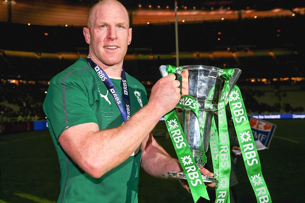 Paul O'Connell Ireland Six Nations Champions 2014