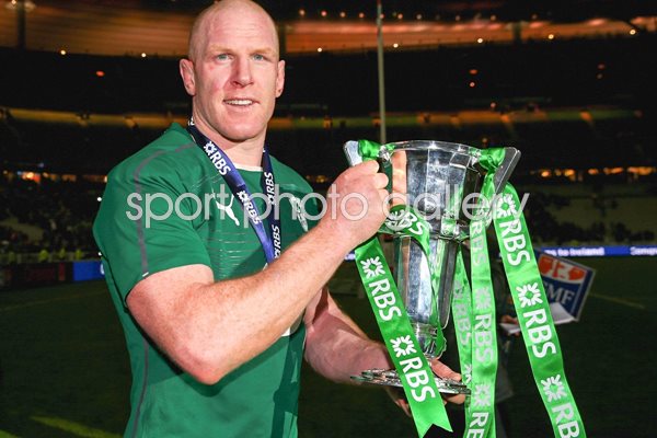 Paul O'Connell Ireland Six Nations Champions 2014
