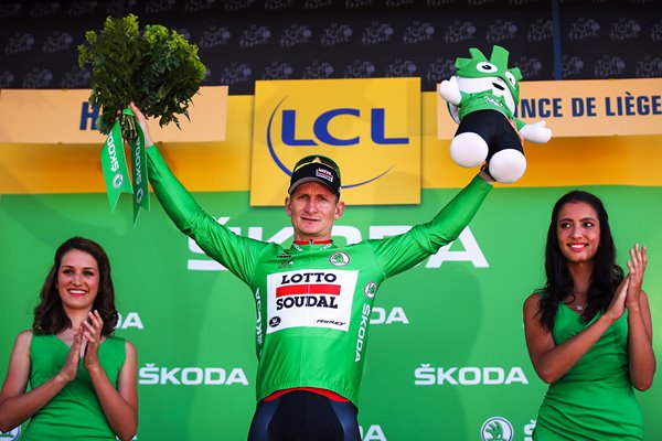 Andre Greipel Green Jersey Winner Stage Three