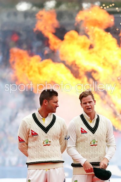 Michael Clarke & Steve Smith Lords 2015