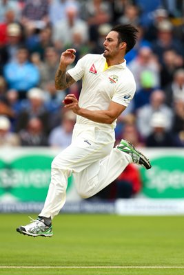 Mitchell Johnson Australia v England Cardiff 2015