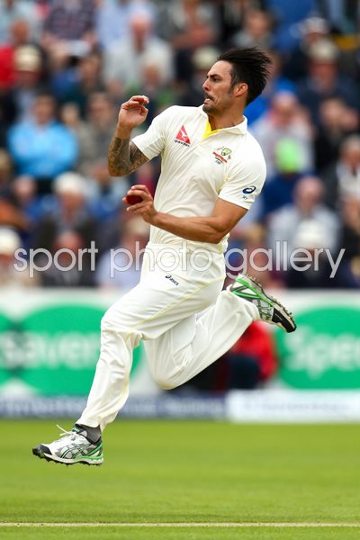 Mitchell Johnson Australia v England Cardiff 2015