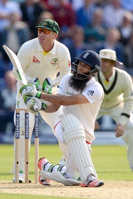 Moeen Ali 6 England Cardiff Ashes 2015