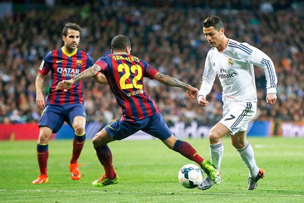 Cristiano Ronaldo Real Madrid v Barcelona 2014