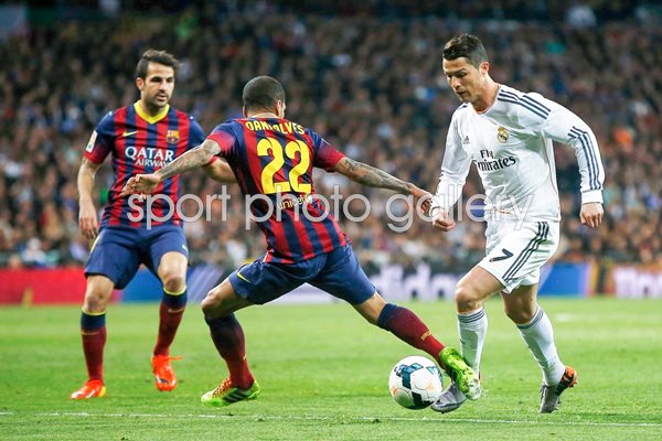 Cristiano Ronaldo Real Madrid v Barcelona 2014