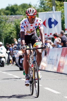 Daniel Teklehaimanot Stage Seven Le Tour de France 2015 