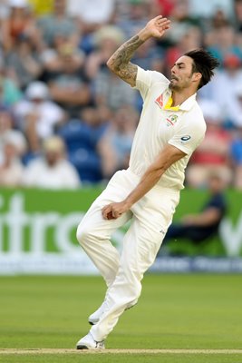 Mitchell Johnson Australia v England Cardiff 2015