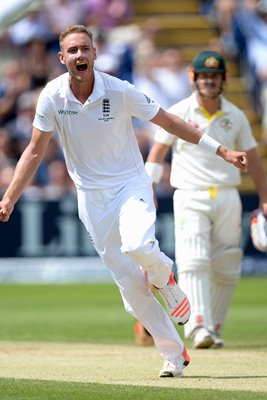 Stuart Broad England v Australia Cardiff 2015