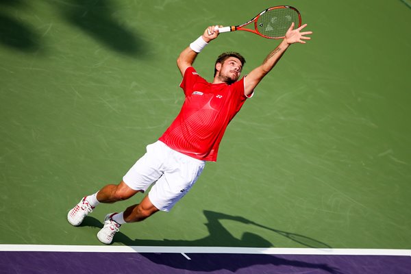 Stanislas Wawrinka Switzerland Sony Open Key Biscayne 2014