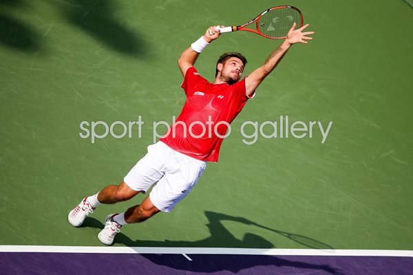 Stanislas Wawrinka Switzerland Sony Open Key Biscayne 2014