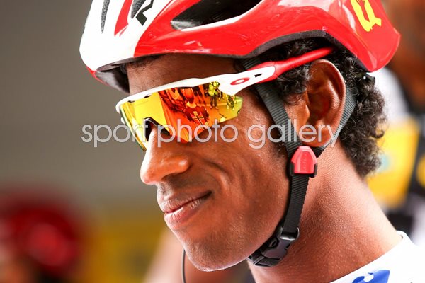 Daniel Teklehaimanot Stage Eight Le Tour de France 2015 