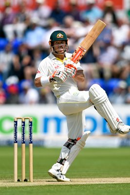 David Warner Australia v England Cardiff 2015