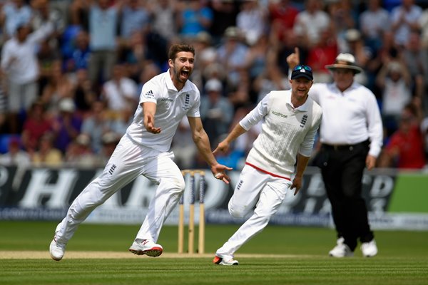 Mark Wood England v Australia Cardiff 2015
