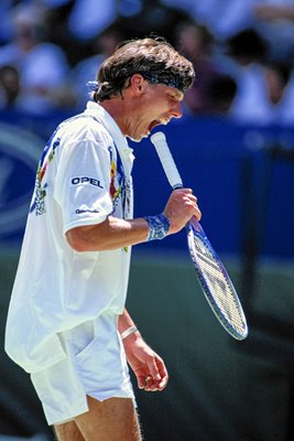 Michael Stich Australian Open Frustration 1993