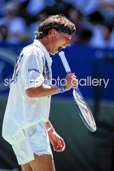 Michael Stich Australian Open Frustration 1993