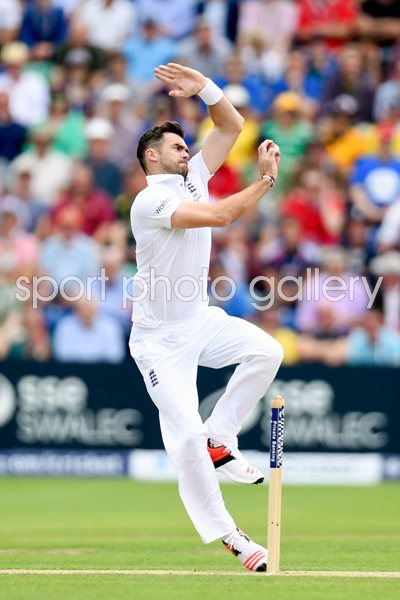 James Anderson England v Australia Cardiff 2015