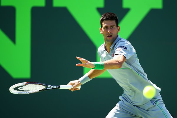 Novak Djokovic Sony Open Key Biscayne 2014