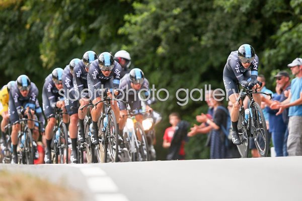 Team Sky Stage Nine Le Tour de France 2015 